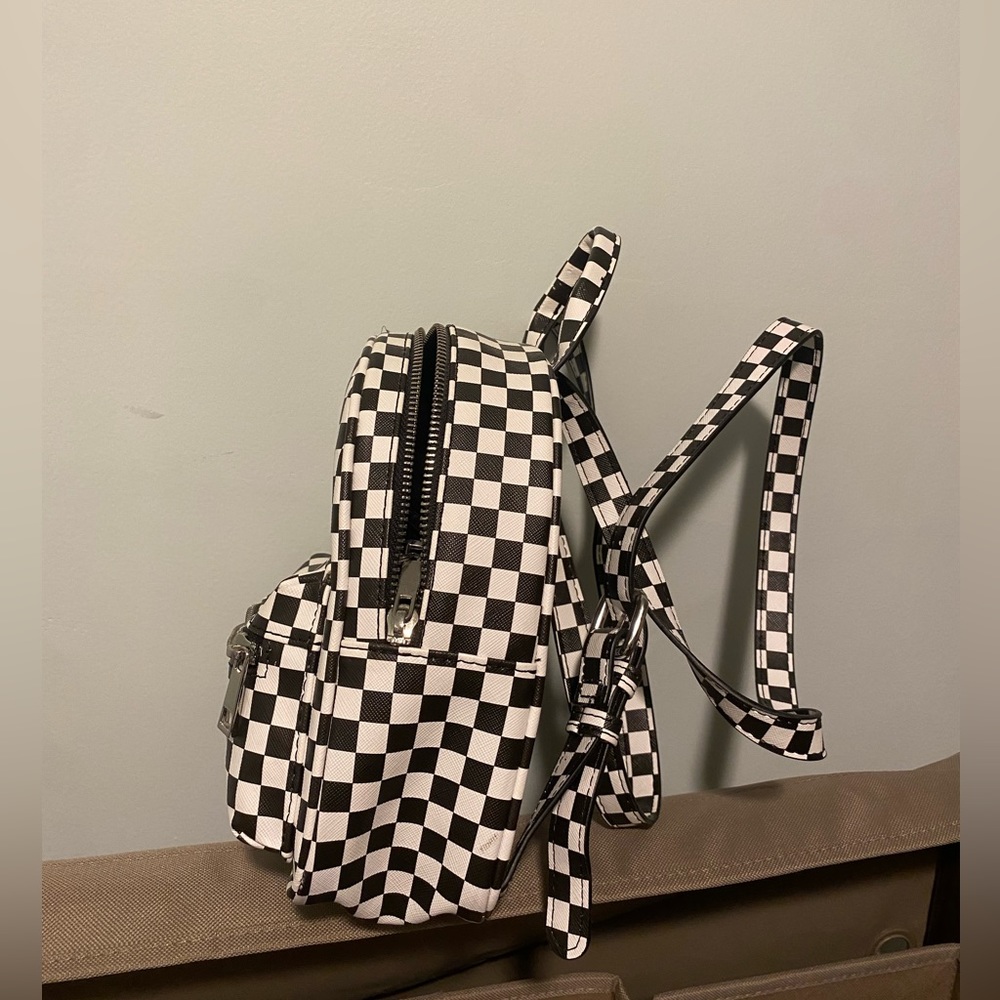 Small checkered backpack - Picture 2 of 2